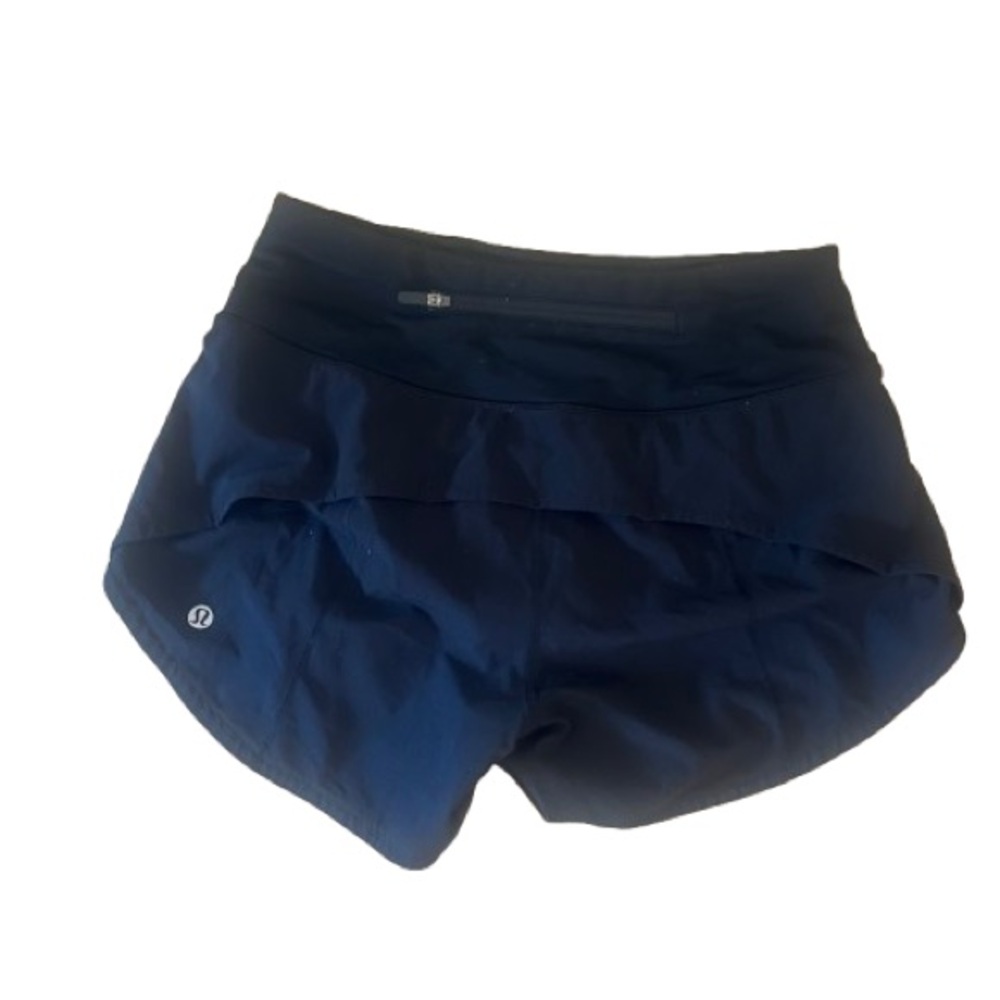 Lululemon Speed Up Short Long *4" Updated Fit Black 2 - Picture 8 of 9